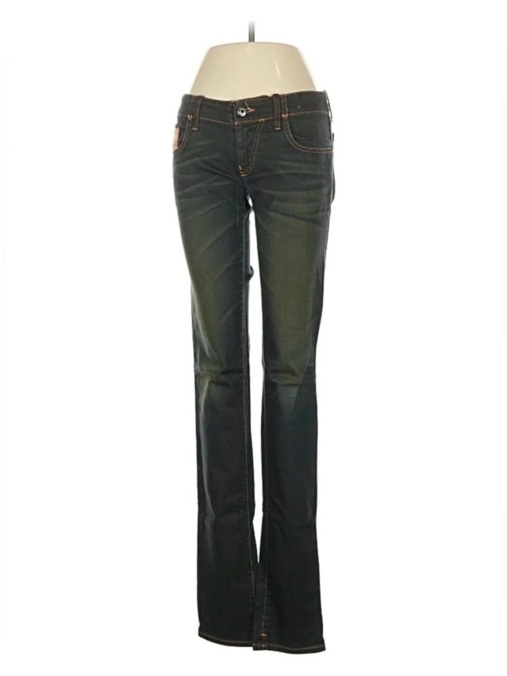 Diesel Grupee Super Slim Skinny Dark Wash Blue Denim Size 26